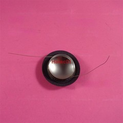 25.4mm Titanium Dome Tweeter Diaphragm Silk Edge 4/8Ω White Aluminum Former
