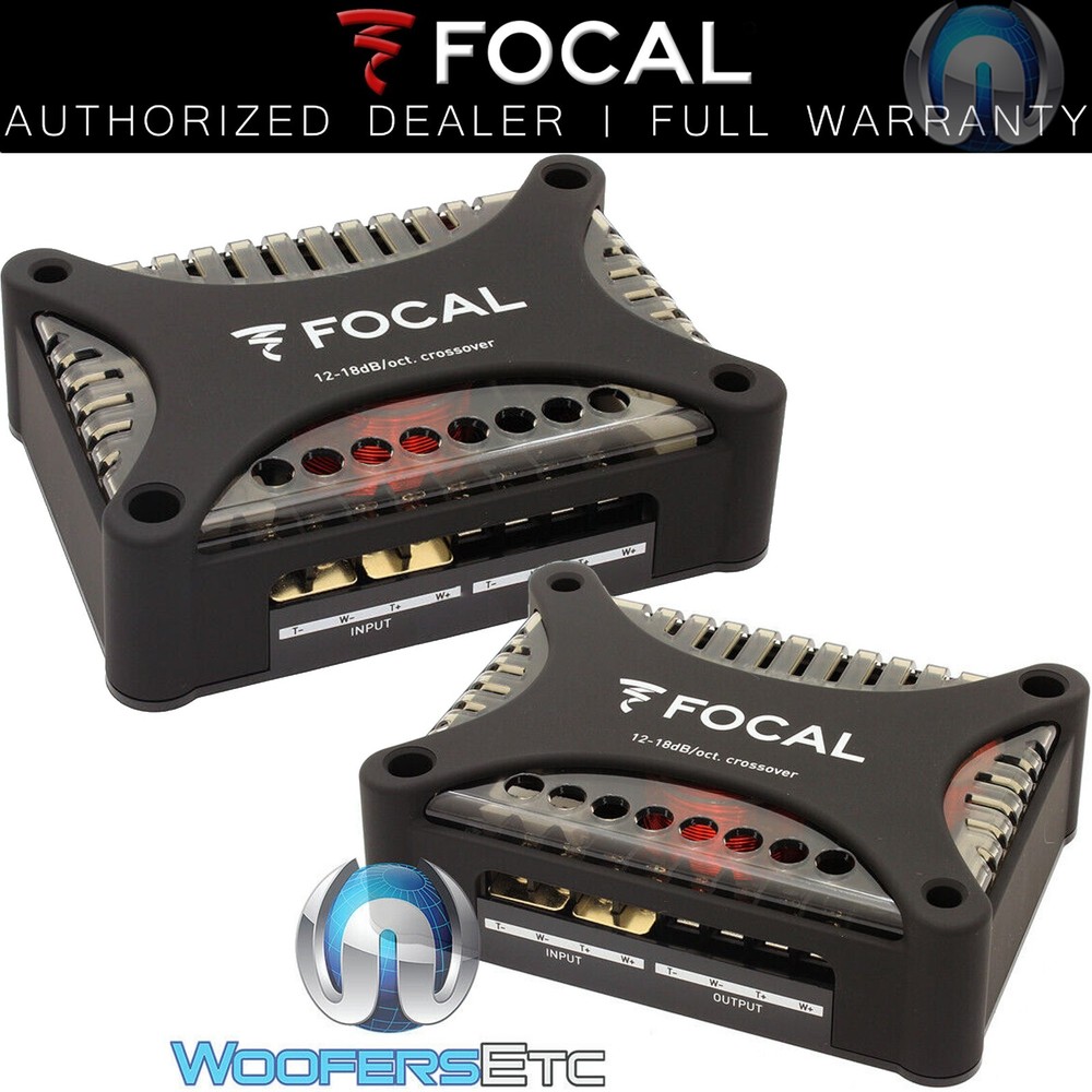 FOCAL XO/PS165FX FLAX CAR CROSSOVERS FOR COMPONENT MIDS SPEAKERS & TWEETERS NEW