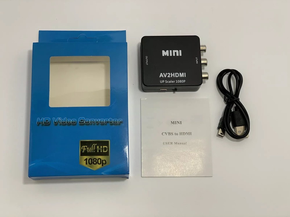 AV2HDMI Converter video Upscaler 1080P