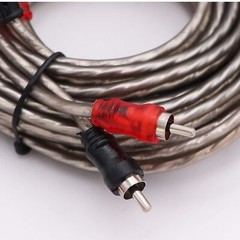 2300W 4 Gauge Car Audio Cable Kit Amplifier Install Amp RCA Subwoofer Sub Wiring