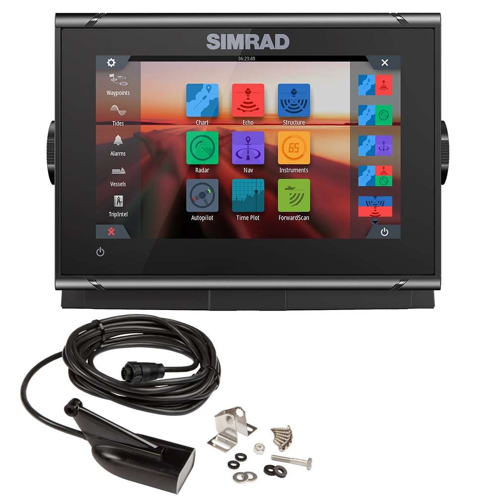 Simrad GO7 XSR 7″ Chartplotter/Fishfinder w/HDI Transom Mount Transducer ( FD)