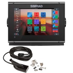 Simrad GO7 XSR 7″ Chartplotter/Fishfinder w/HDI Transom Mount Transducer ( FD)