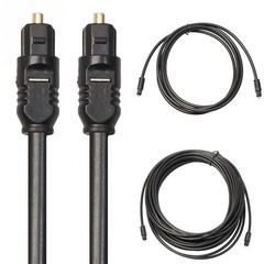 3/15FT Premium Digital Audio Optical Optic Fiber Cable Toslink SPDIF Cord HD