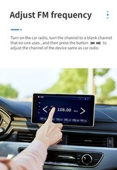 Car phone charger BT FM Transmitter Player handsfree support U disk TF card