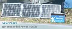 24V 60Ah LiFePO4 KEPWORTH Lithium BMS Battery for RV Boat Trolling Motor Marine