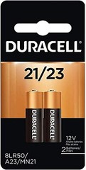 2pk Duracell MN21 Alkaline 12V Battery A23 MN21 23AF 23AE V23GA GP23A L1028