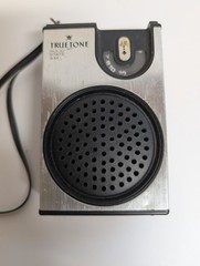 VTG Truetone Solid State AM Radio GPE 3900A-87 Hong Kong Retro Portable Works