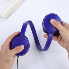 Kids Headphones Bulk 2 Pack for Classroom School, 3.5mm Pulg, Lightweight, St…