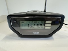 Alert Works EAR-10 NOAA Weather Alert Radio Digital Display Snooze Black/Silver