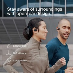Belkin Open-Ear Earbuds | iPhone Compatible | Secure Ear Hooks for Gym & Running