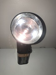 Vintage Big Beam Battery Lantern Flashlight Hong Kong Made
