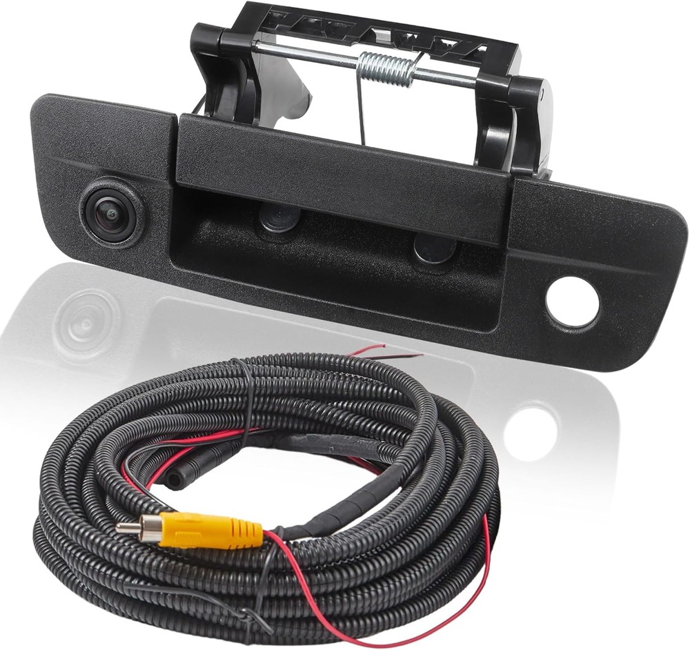 EWAY Tailgate Handle Backup Camera for 2009-2017 Dodge Ram 1500 2500 3500, Re…