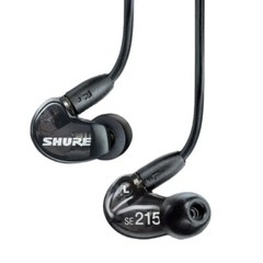 Shure SE215-CL Professional In Ear Live Sound Monitoring Headphones Eeabuds