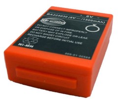 2X 1500mAh BA225030 6V Ni-Mh Battery For HBC Crane remote Pump truck battery