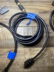 7 Piece Computer/Video Cable Lot HDMI, USB to USB-C, Ethernet Cat6, USB Printer