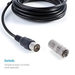 Wave Max Tv Antenna 2026, Signal Booster TL Best Quality Receiver Indoor/OutDoor