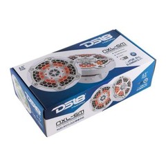4x DS18 NXL-6M/WH HYDRO White 6.5″ 600 Watt 4 Ohm 2-Way Marine Speakers RGB LED