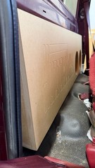 Single Cab Chevy Gmc Truck 88-98 Subwoofer Box 2X12″ PORTED