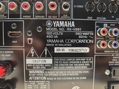 Yamaha RX-V661 7.1 Channel Natural Sound A/V HDMI Home Theater Stereo Receiver