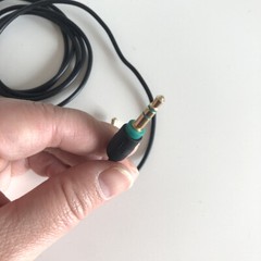 replace Audio Cable For SONY MDR-NC60 NC50 NC200D NC500D SBH60 ZX750BN