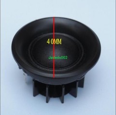 2pcs 40mm 1.5″inch tweeter HIFI Speaker loudspeaker 6Ω/8Ω 10W With heat sink