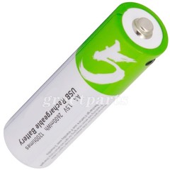 1.5V 2600mWh AA / AAA Battery Type-C USB Rechargeable Lithium ion Batteries Lot