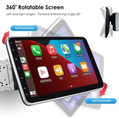 CAM OBD DVR In Dash 4GB RAM 64GB ROM Android 14 10.1″ 2 Din Car Stereo Radio GPS
