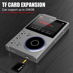 New Digital HiFi MP3 Player Bluetooth 5.3 Lossless DSD 256GB High Sound Quality