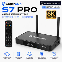 SuperBox S7 Pro Android Streaming TV Box AUTHORIZED DEALER FREE FAST SHIPPING