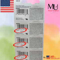 5 x SONY CR2025 Lithium Battery 3V Exp 2033+ know as DL2025 ECR2025 BR2025