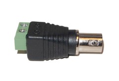 10 Pcs. Cat5 Cat6 to BNC Security Camera Coaxial Connector Female Screw Terminal