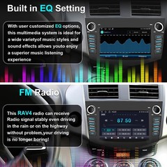 For 2006-2012 Toyota RAV4 Basic Apple Carplay Car Stereo Radio GPS Navigation