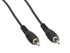 RCA Male to Male Composite Video Cable – 6ft / 12ft / 25ft