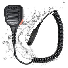 IP65 Waterproof uv-9r Speaker Mic Radio Hand Shoulder Mic for baofeng gmrs 9r…