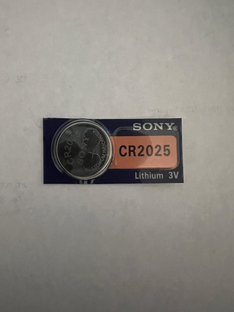 1pc Sony CR2025 3V Lithium Battery Exp 2033 – USA Seller – Free Shipping