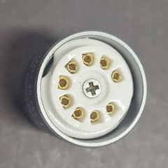 1 Pack ECC83 12AX7 To 6N2 Vacuum Tube Amplifier Convert Socket Adapter NEW