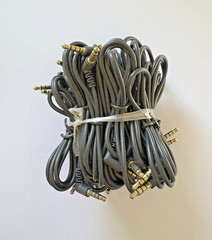 Audio Cable 3.5mm Male to Male AUX Headphone Jack 30in/2.5ft