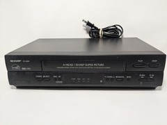 Sharp VC-A560U 4-Head VHS Player – Single | 4-Head Mono VHS As Is For Repair