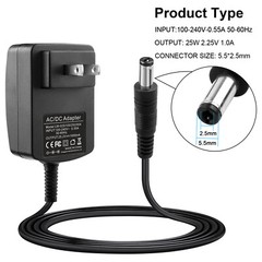 AC Adapter For 24V-26V Hyperice Hypervolt Massage Gun Battery Charger Power Cord