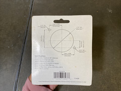 Radio Shack 500mA DC Meter Tester Panel-Mount