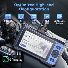 2026 MUCAR 682 AI All System Diagnostic Tool OBD2 Scanner CANFD FCA Action Test