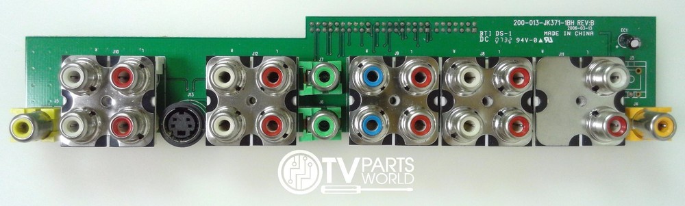 Polaroid TLX-03210B Side A/V Board 899-I00-GT2617XA2H REV:01, REV:B