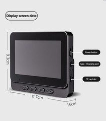 Wireless 1080P Doorbell Camera with Two-Way Audio & 170° View – No Subscription