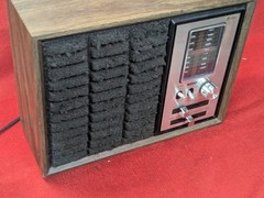 Audition Model 2929 Vintage AM-FM Table Radio Made in Hong Kong, Nice, Video!