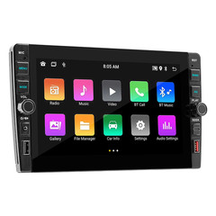 9in Double Din Stereo Car Radio Android 12 For Apple Carplay BT GPS WIFI 1G+32G