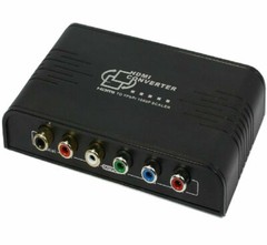 HDMI to RGB Ypbpr Component Video Audio Converter Adapter HDMI in to Component