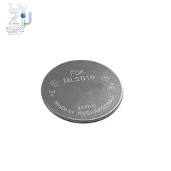 ML2016 FDK 3V Button Rechargeable Battery Solar Watch Battery 1 PC Fast Delivery