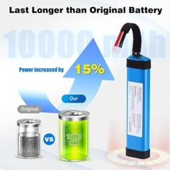 10000mah 37.0Wh Battery for JBL Xtreme1 Extreme Xtreme 1 GSP0931134 Replacement