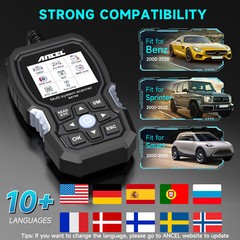 BZ700 For Mercedes Benz OBD2 Scanner All System Diagnostic Lifetime Free Update