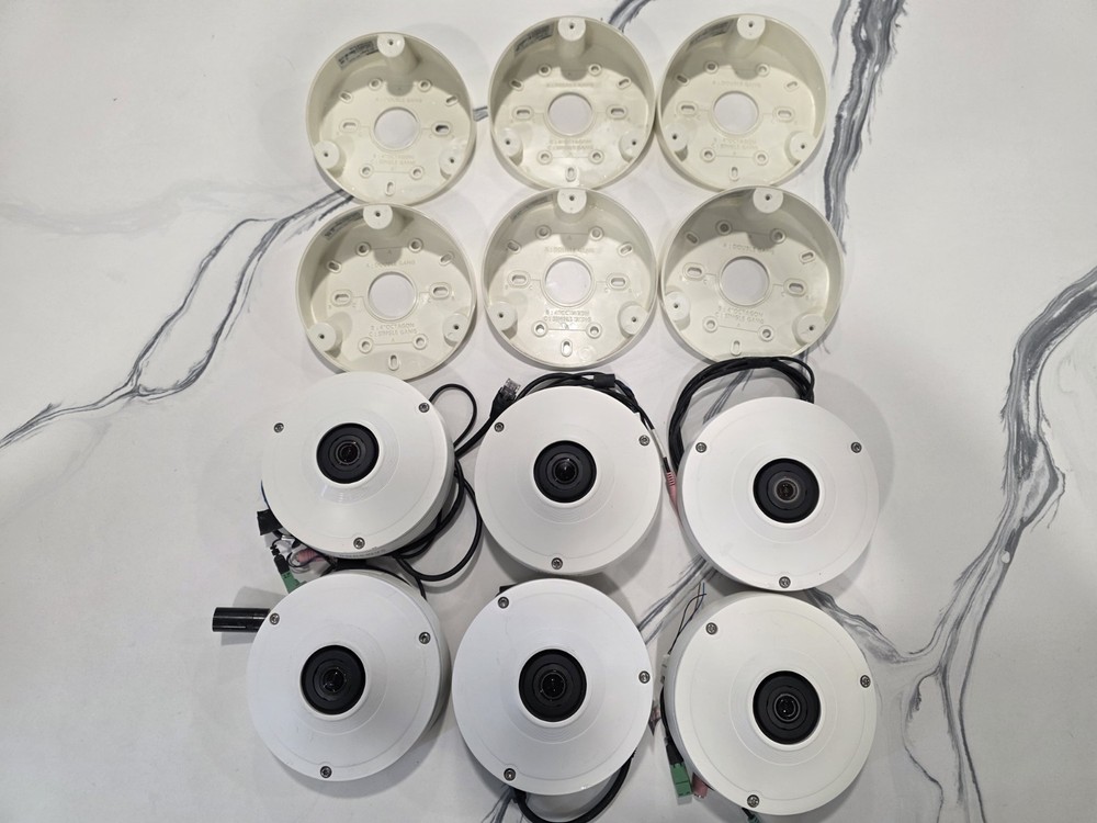 Fisheye IP Network Camera Lot of 6 + SBp-300TM1/EX (6) | Samsung SNF-8010VMN